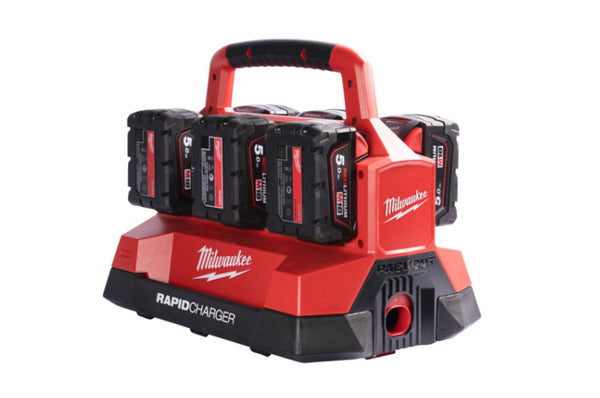 Milwaukee M18 PC6 PACKOUT zesvaks snellader